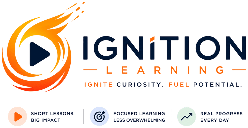 Ignition Learning — Ignite curiosity. Fuel potential.